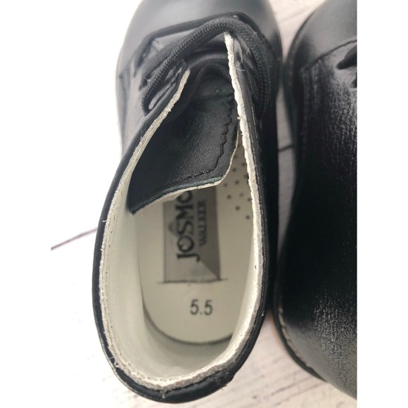 Josmo 5.5 walker black leather shoes - Picture 3 of 5